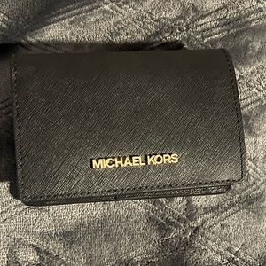 Small black Michael Kors wallet